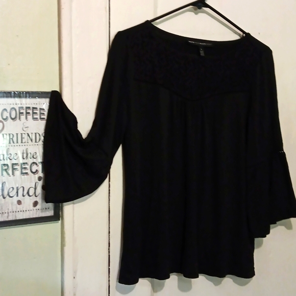 White House Black Market Tops - White House Black Market Blouse. Women Sm, Black EUC